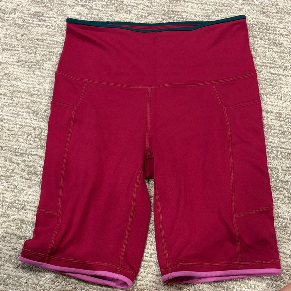 Women's Red Shorts